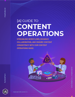 [A] Guide to Content Operations