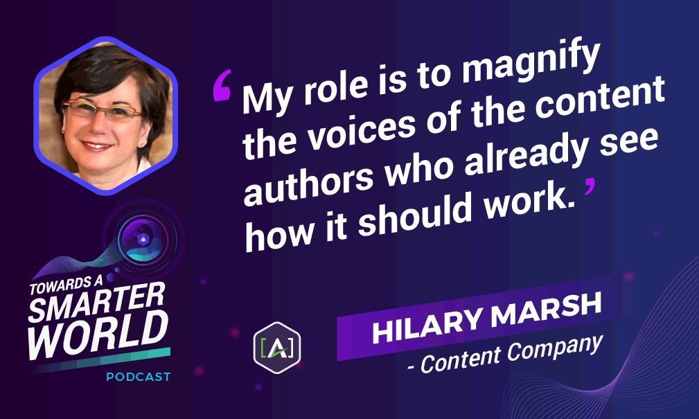 My role is to magnify the voices of the content authors who already see how it should work.