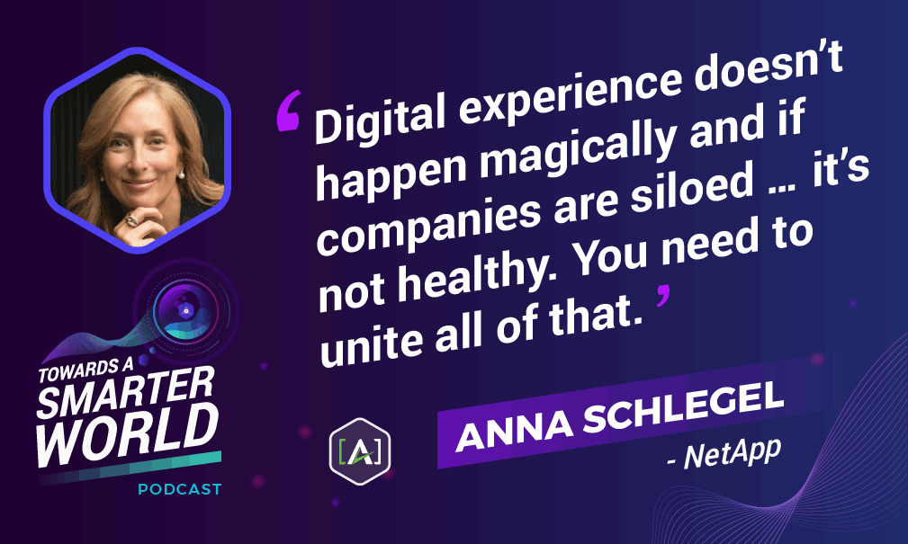 Digital experience doesn’t happen magically and if companies are siloed … it’s not healthy. You need to unite all of that.